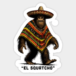 El Squatcho Sticker